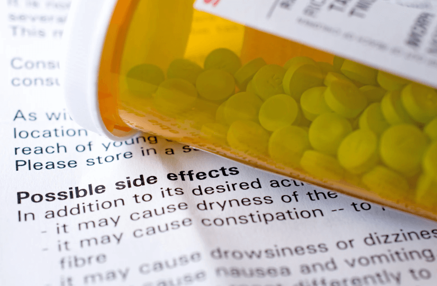 תופעות לוואי של ציפרודקס